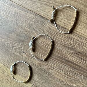 3 Nautical Gold Bracelets
